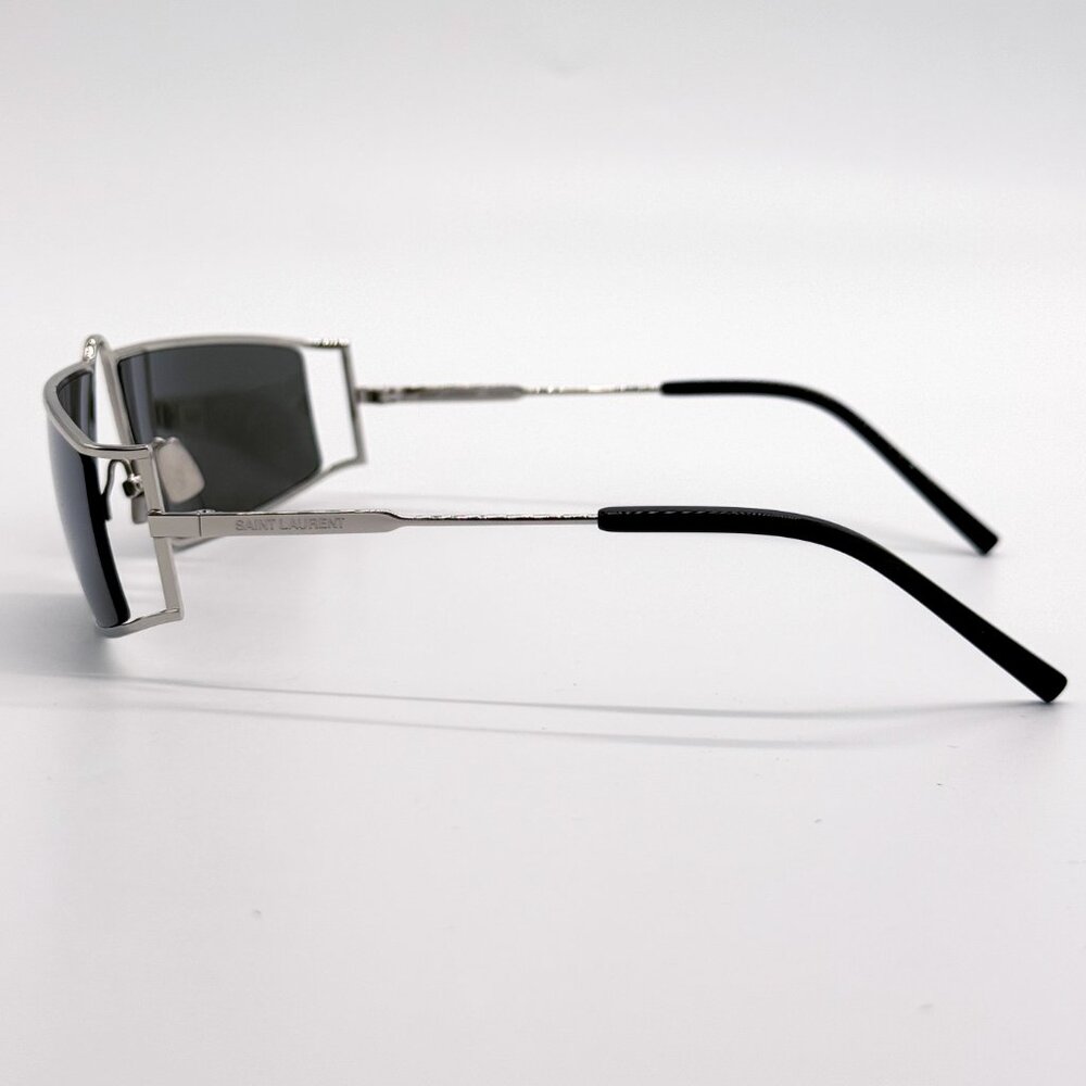 NEW SAINT LAURENT SL 606 002 SILVER SL606 002 WOMEN SUNGLASSES SAINT LAURENT - Picture 9 of 11